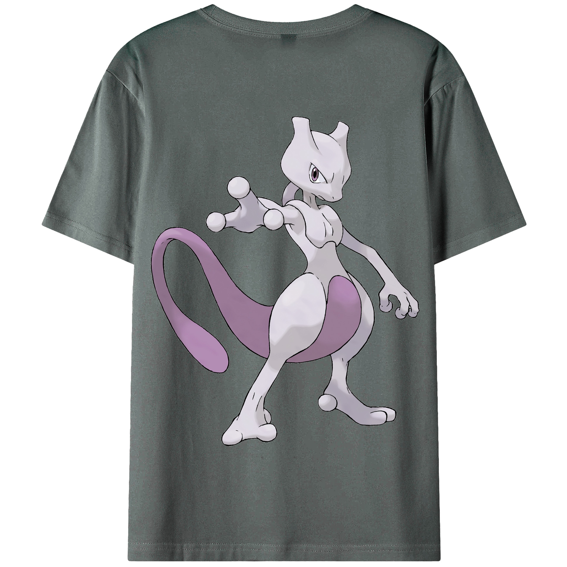 （画像用） ポケットモンスター Pokémon 綿100％半袖Tシャツ（背面プリント）